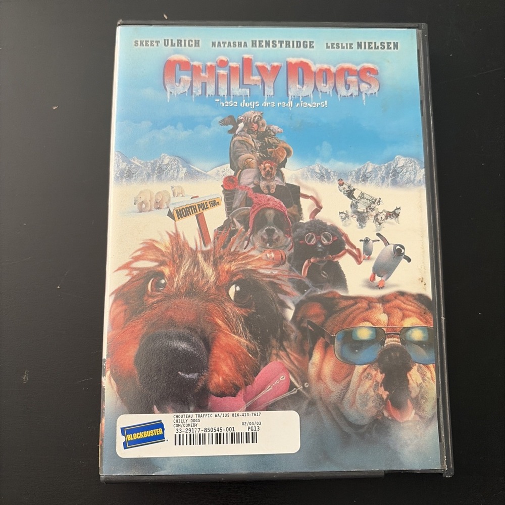 Chilly Dogs DVD 2001 Full Screen Skeet Ulrich Natasha Benstridge Movie